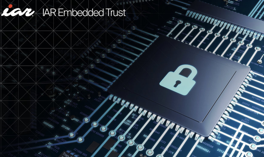IAR stellt mit IAR Embedded Trust robuste End-to-End-Embedded-Security-Lösung vor